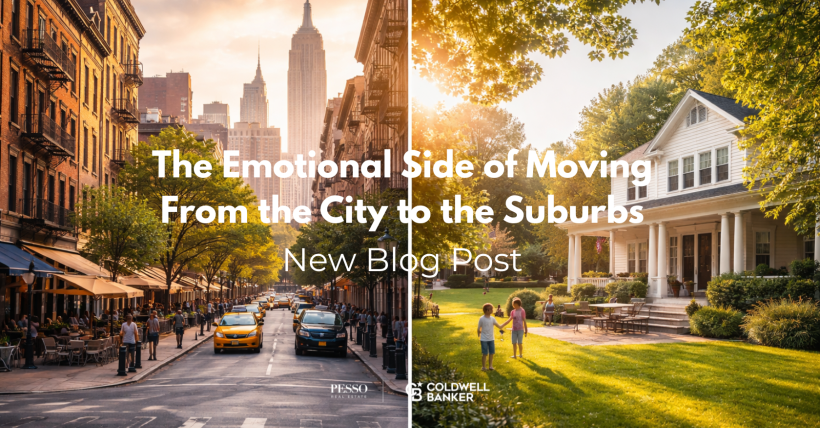 The emotional side of moving from the city to the suburbs